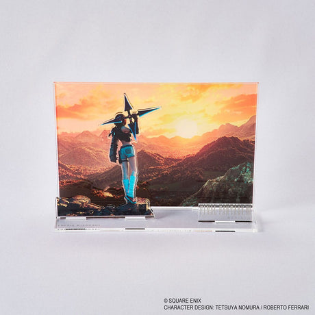 Final Fantasy VII Rebirth Acrylic Diorama Yuffie Key Art   