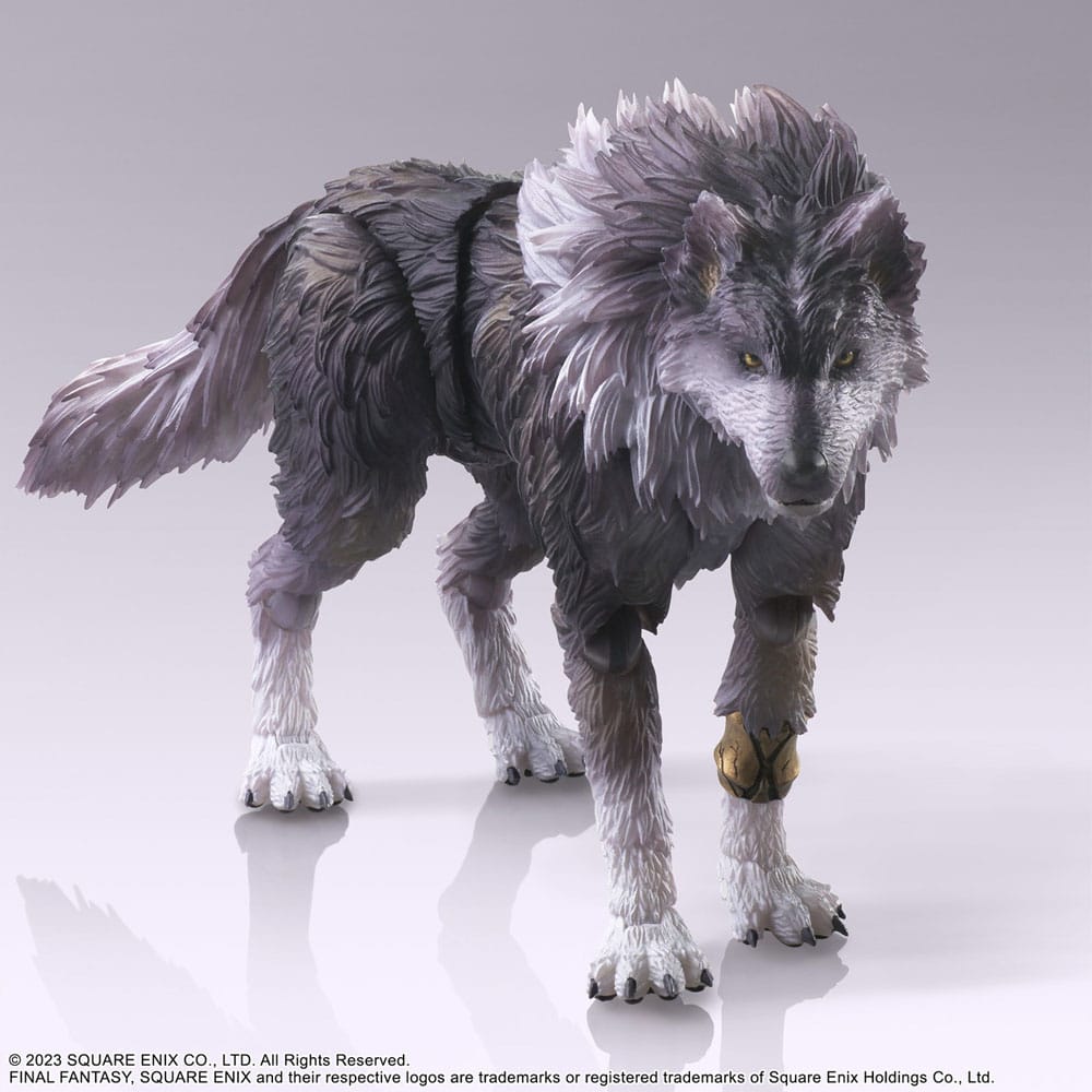 Final Fantasy XVI Bring Arts Action Figure Set Clive Rosfield & Torgal 