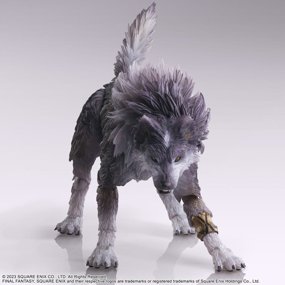 Final Fantasy XVI Bring Arts Action Figure Set Clive Rosfield & Torgal 