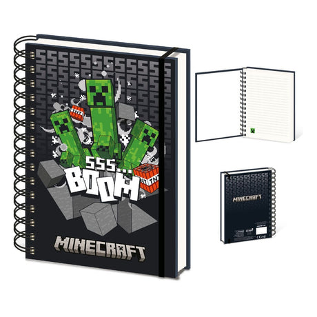 Minecraft 3D Wiro Notebook A5 
