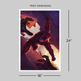 Marvel Art Print Daredevil: The Man Without Fear 60 x 41 cm - unframed