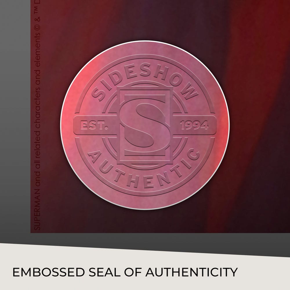 DC Comics Art Print Justice League Trinity: Superman 61 x 41 cm - unframed