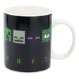 Minecraft Heat Change Mug Squared Pattern 325 ml     