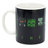 Minecraft Heat Change Mug Squared Pattern 325 ml     
