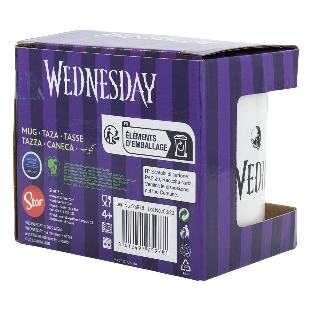 Wednesday Mug Nevermore 325 ml     