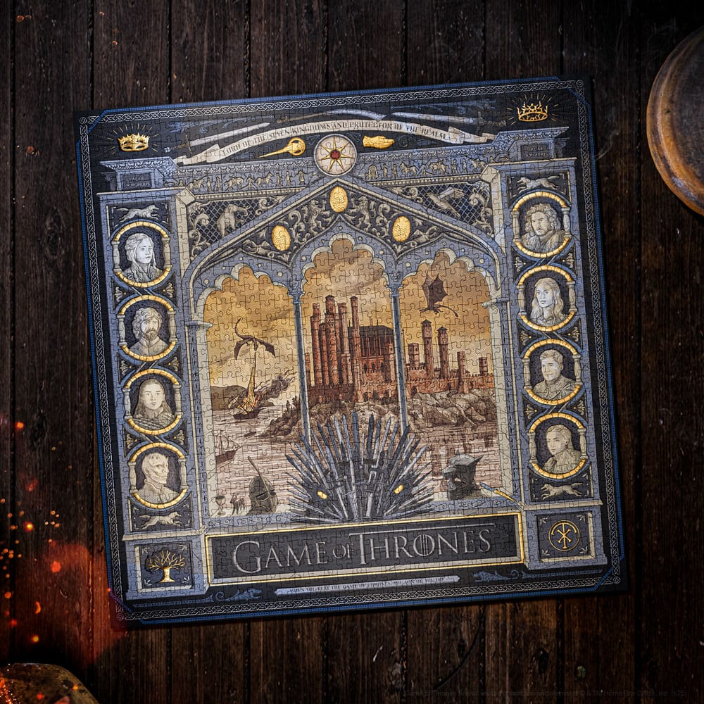 Game of Thrones multi-dimensional puzzle (1000 pieces) 