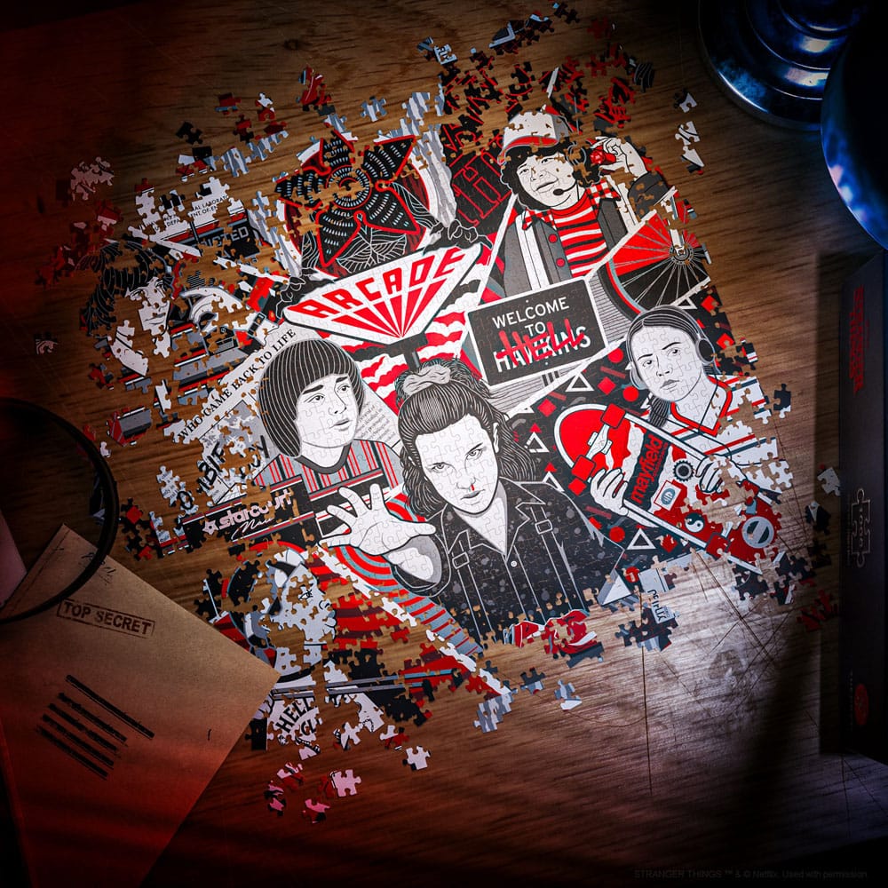 Stranger Things multi-dimensional puzzle (1000 pieces) 