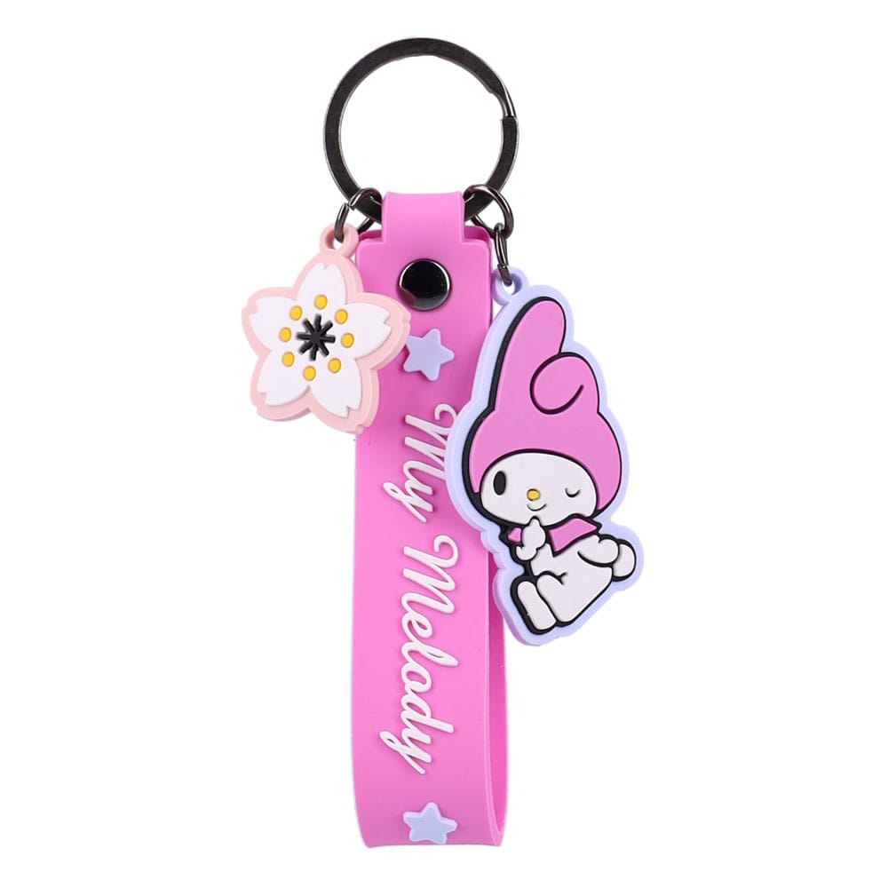 Sanrio Key Chain Hello Kitty & Friends FunKey Chains Pink