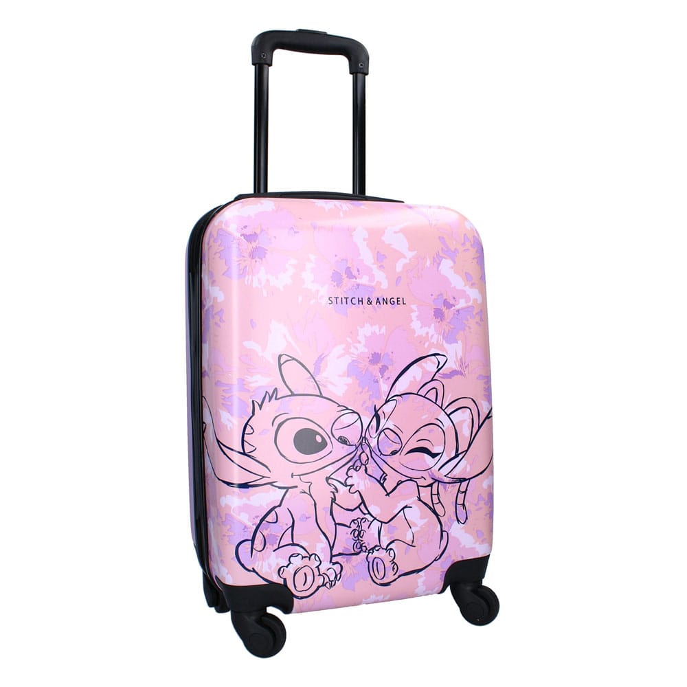 Lilo & Stitch Trolley Suitcase Ohana Forever pink 46 cm