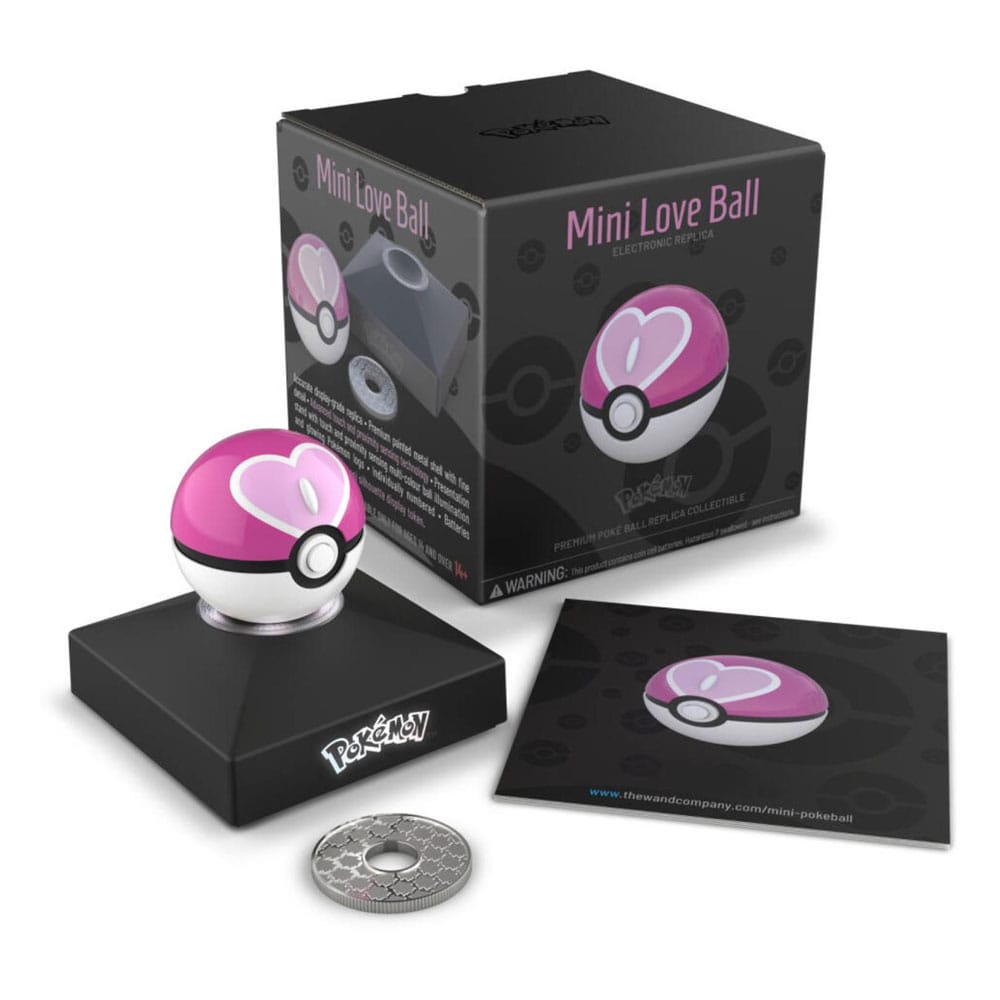 Pokémon Diecast Replica Mini Love Ball 